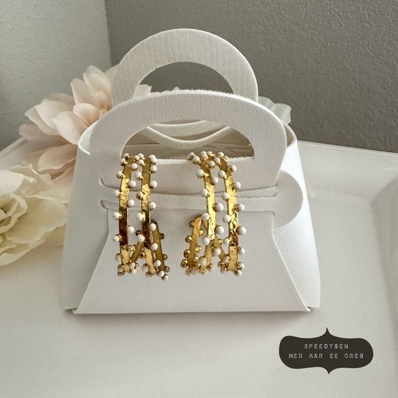 SYLVIA TOLEDANO Gypsy Double Hoop Earrings - Picture 1 of 14